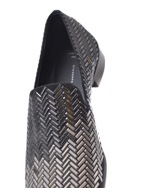 Giuseppe Zanotti Black Moccasins