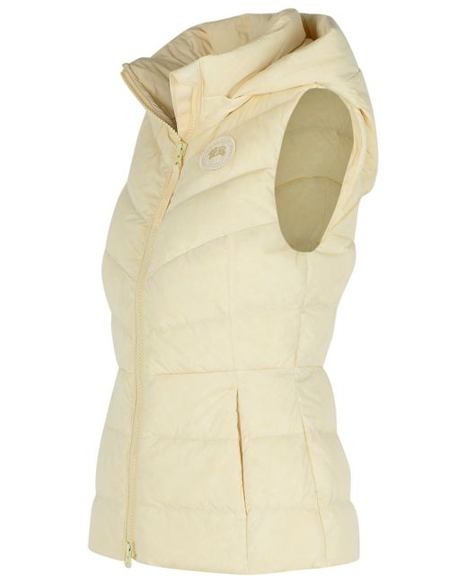 Canada Goose Natural Yogurt Polyamide Blend Vest