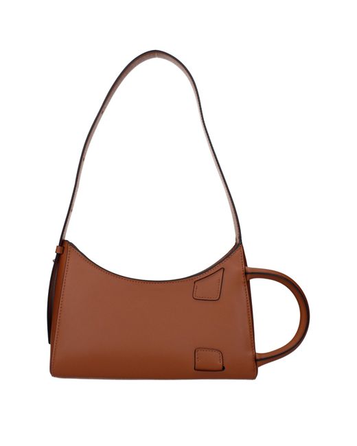 Boyy Brown Shoulder Bags For /Cognac Leather