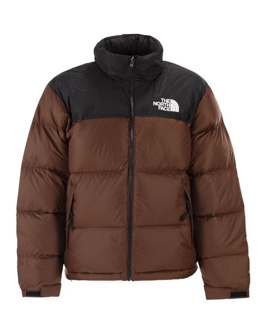 The North Face Brown Retro Nuptse 1996 for men