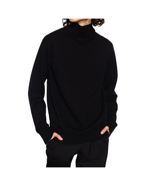 Bottega Veneta Black Cashmere Turtleneck Sweater for men