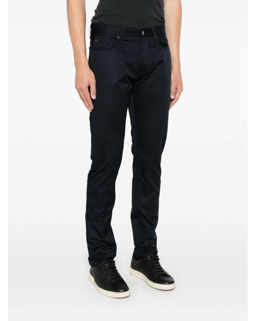Emporio Armani Blue Denim Cotton Jeans for men