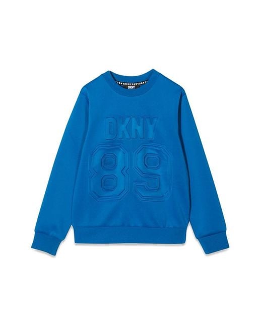DKNY Blue Crewneck Sweatshirt