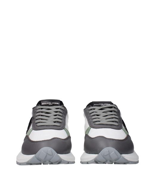Philippe Model Sneakers Antibes Herren Stoff weiß/grau in Gray für Herren