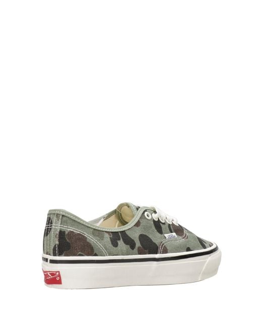 Baskets Vert Vans en coloris Green