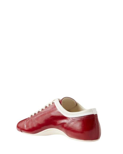 Dries Van Noten Red 00490-Ws261-1002 W.L. Shoes Q.0403
