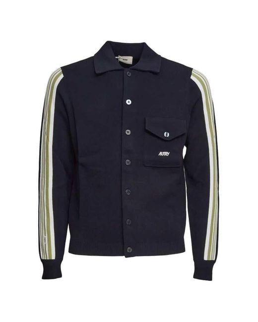 Autry Blue Striped Jacket