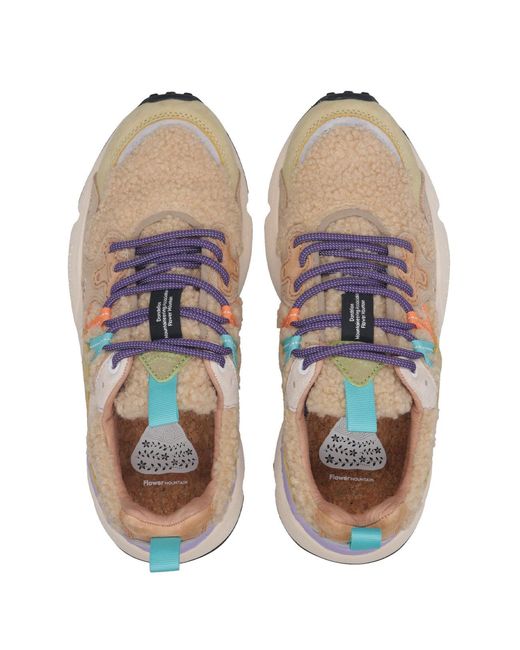 Flower Mountain Pink Sneakers