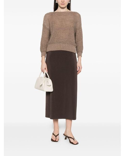 Base London Natural Cotton Blend Sweater