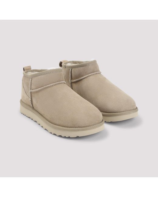Ugg Natural Classic Ultra Mini Boots