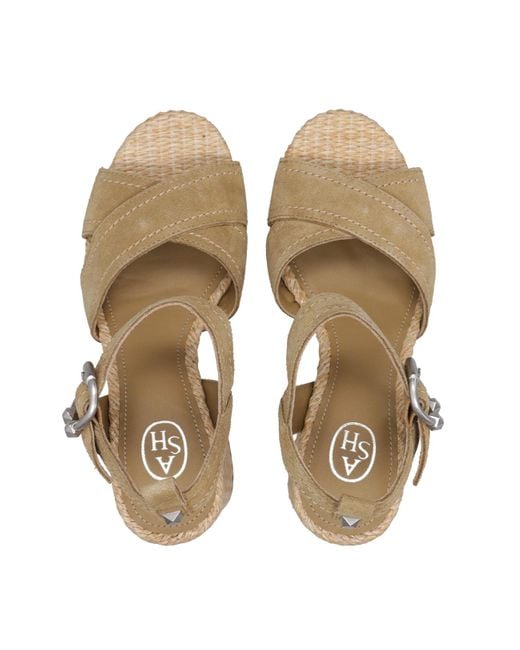 Ash Metallic Sandals