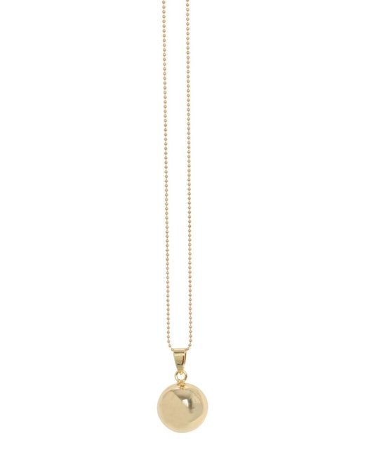 LABEL K White Bolus Necklace
