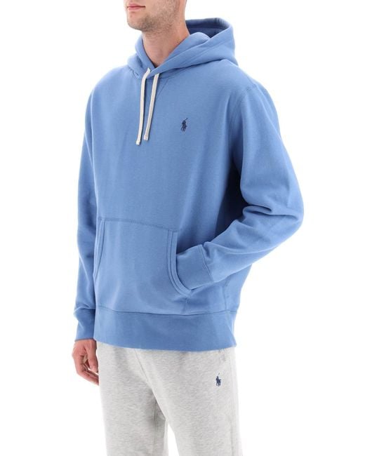 Polo Ralph Lauren Logo Stickerei Sweatshirt in Blue für Herren