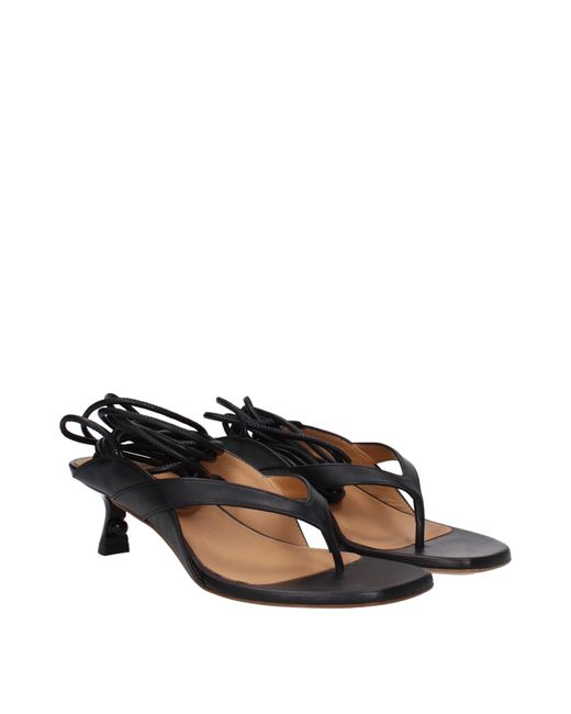 Off-White c/o Virgil Abloh Black Flip-Flops Lollipop Skin for men
