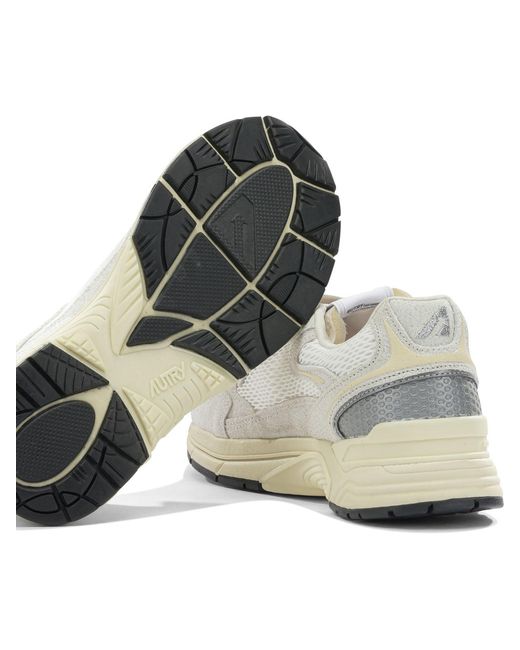 Autry White "Hyperway"-Sneaker