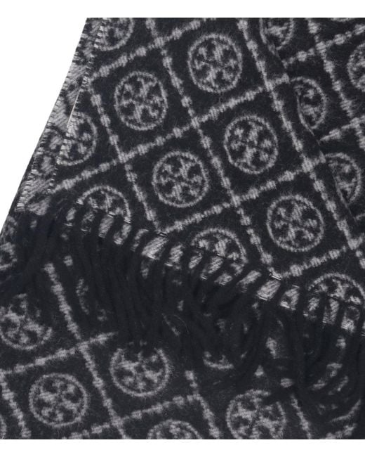 Tory Burch Black Scarfs