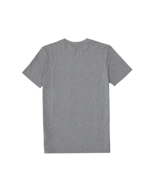Dior Gray Cotton Printed T-shirt for men