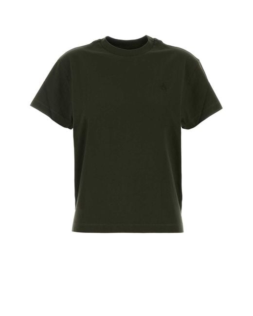 Jil Sander Green T-Shirts Cn Ss 3 Pack Emb
