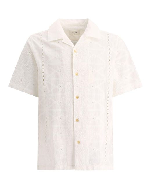 Camicia "Julio" di NN07 in White da Uomo