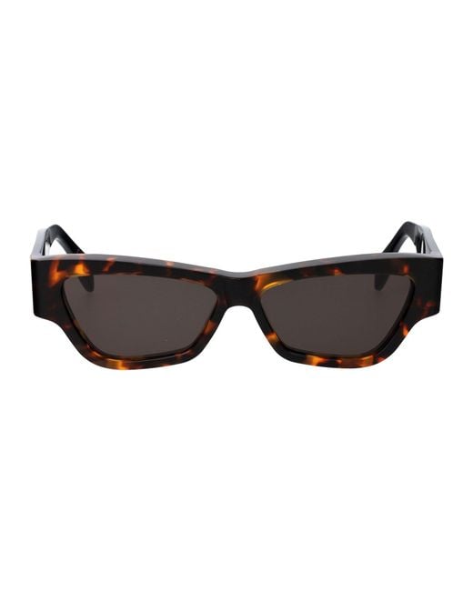 Retrosuperfuture Brown Acetate Cat-Eye Sunglasses