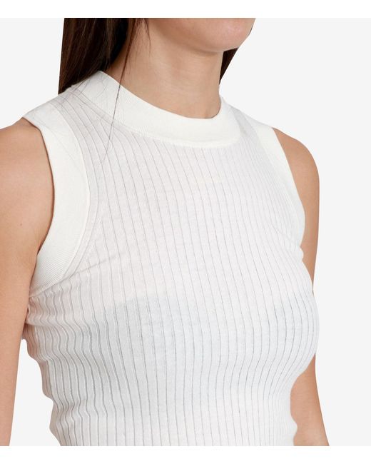 Sportmax White Pullover Creme