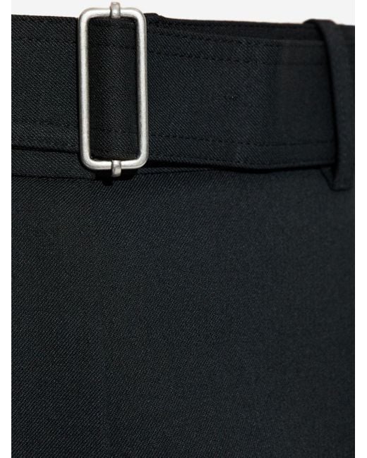 Studio Nicholson Blue Sculptural Trousers
