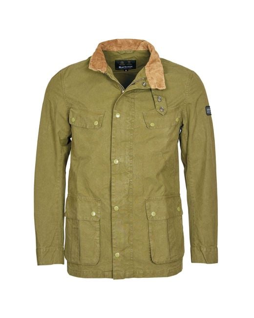 Barbour Green Giacca Duke Summer Wash Dusky