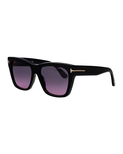 Tom Ford Blue Butterfly Sunglasses Ft1343 01 B