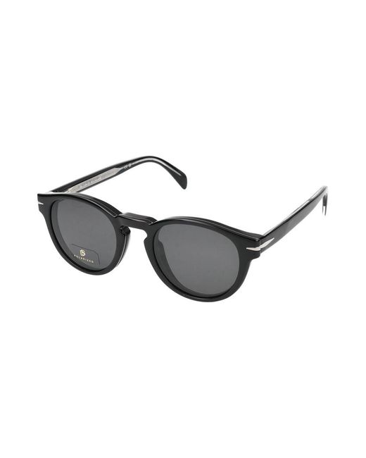David Beckham Black Sunglasses Db 7104/Cs /21/145 for men