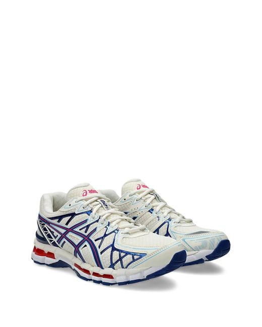 Asics White Gel Kayano 20 "Cream/Deep Marine" Sneakers for men