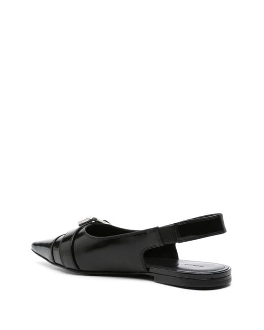 Givenchy Black "Voyou" Slingback