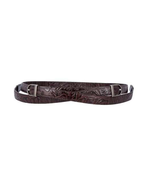 Low Classic Brown Belts