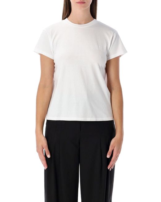MM6 by Maison Margiela White T Shirts And Polos