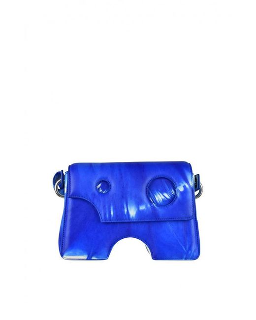 Off-White c/o Virgil Abloh Blue Burrow 22 Umhängetasche
