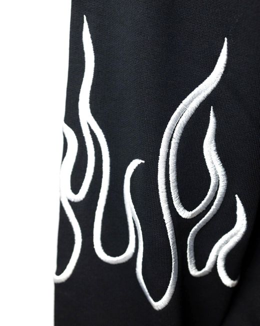 Vision Of Super Visie Van Super Felpa White Flames in het Blue voor heren