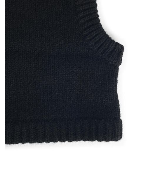 Lisa Yang Blue 'Astri' Cashmere Balaclava