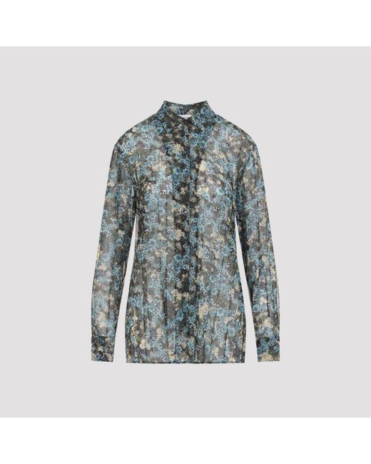 Dries Van Noten Clavelly Overhemd in het Blue