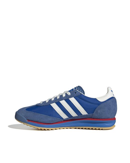 Adidas Originals Blue Sneaker SL 72 RS Blau/Kern weiß/besser scharlachrot