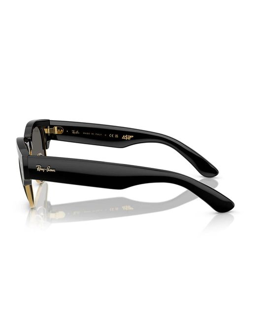 Ray-Ban Gray Sonnenbrille Rb0316 S 6826 J5 Mega Clubmaster X Asap Rocky Schwarz/Schwarz Unisex