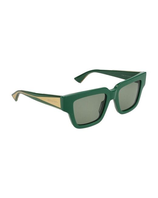 Bottega Veneta Sonnenbrille Bv1276 S 003 Green Crystal Green /19 /145 für Herren