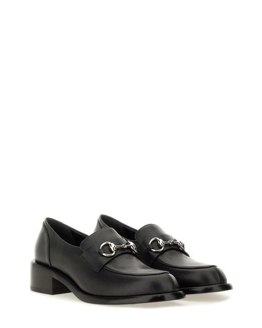 Gucci Black Horsebit Loafers