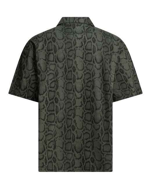 Carhartt Green "Snake Camo" Casual Shirt for men