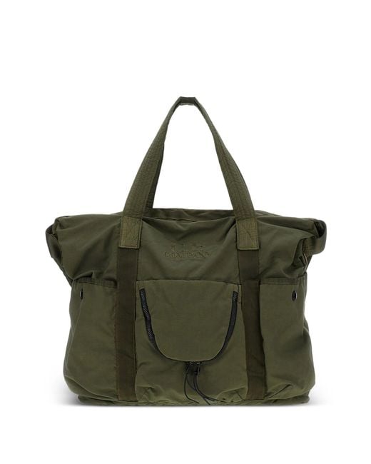 C P Company Green Accessories Bag