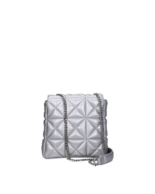 John Richmond Gray Crossbody Bag Polyurethane