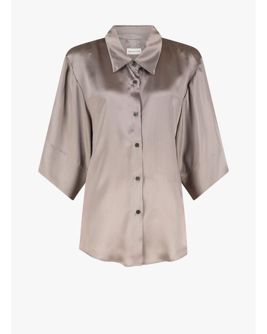 Dries Van Noten Natural Clea 3024 W.W.Shirt Taupe
