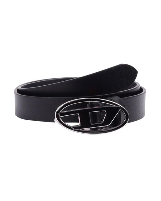DIESEL Black Low Belts
