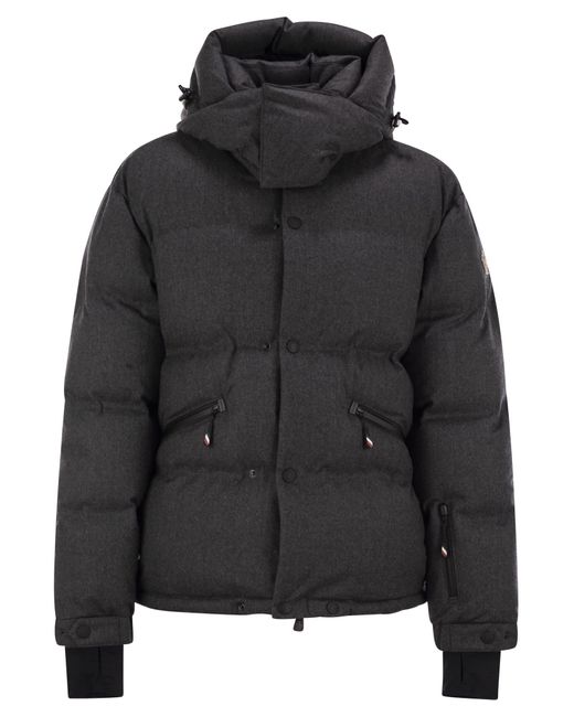 Moncler Krun Ski Hooded Down Jacket in het Black voor heren