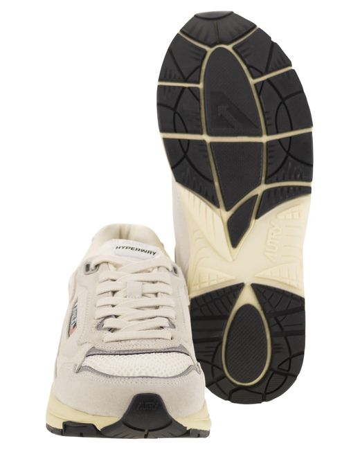 Autry White Hyperway Sneakers