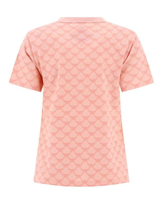 Monogram T-shirt MCM en coloris Pink