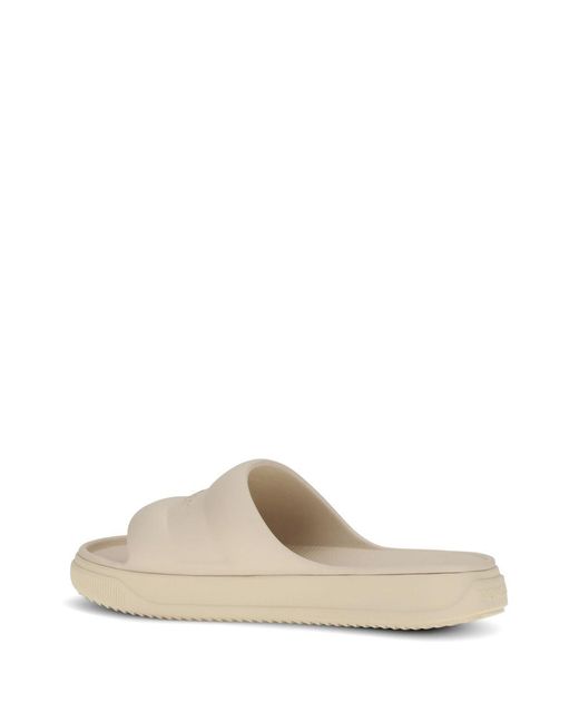 Moncler White Altive Pool Slides